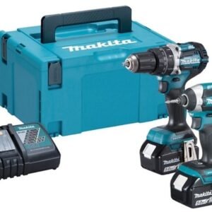 Makita DLX2181TJ - DHP484 Accuklopboormachine + DTD154 Accu Slagschroevendraaier 18v 5,0ah Li-ion