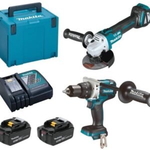 Makita DLX2255TJ Combiset - DDF486 Accuboormachine + DGA513 Haakse Slijper | 18v