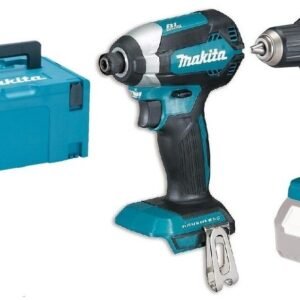 Makita DLX2289ZJ combiset (bodies) - DDF485 18v Boor- en schroefmachine + DTD153 Accu slagschroevendraaier