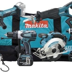 Makita DLX6011 | 6 delige 18V Li-Ion accu combi set (3x 3.0Ah accu)